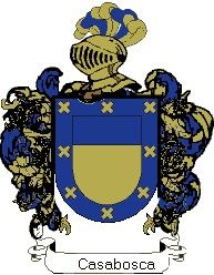 Escudo del apellido Casabosca