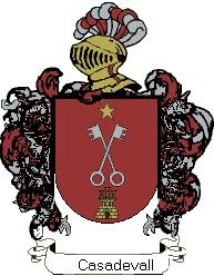 Escudo del apellido Casadevall