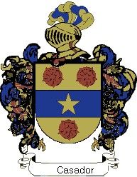 Escudo del apellido Casador