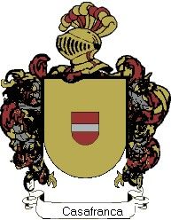 Escudo del apellido Casafranca