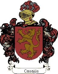 Escudo del apellido Casajús