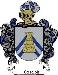 Escudo del apellido Casalaiz