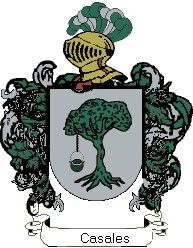 Escudo del apellido Casales