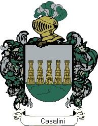 Escudo del apellido Casalini