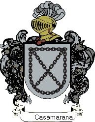 Escudo del apellido Casamarana