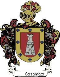 Escudo del apellido Casamata