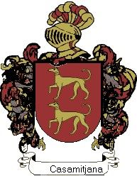 Escudo del apellido Casamitjana