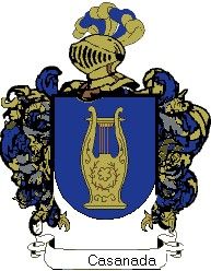 Escudo del apellido Casanada