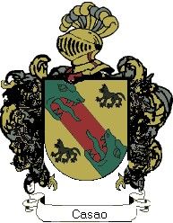 Escudo del apellido Casao