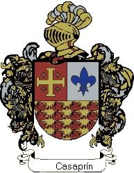 Escudo del apellido Casaprín