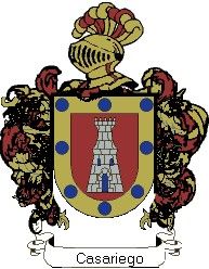 Escudo del apellido Casariego