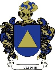 Escudo del apellido Casasus