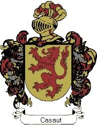 Escudo del apellido Casaut