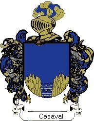 Escudo del apellido Casaval