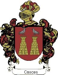 Escudo del apellido Casces