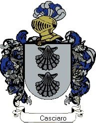 Escudo del apellido Casciaro