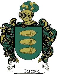 Escudo del apellido Cascoya