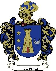 Escudo del apellido Casellas