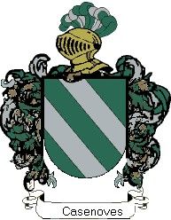 Escudo del apellido Casenoves