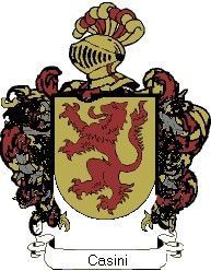 Escudo del apellido Casini