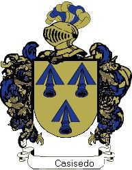 Escudo del apellido Casisedo