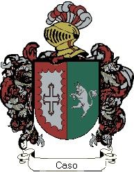 Escudo del apellido Caso