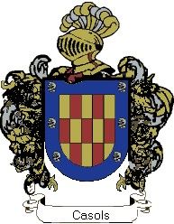 Escudo del apellido Casols