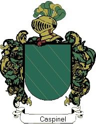 Escudo del apellido Caspinel