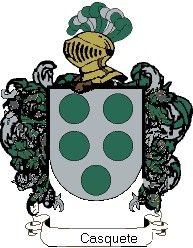 Escudo del apellido Casquete