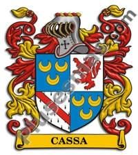 Escudo del apellido Cassa