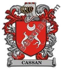 Escudo del apellido Cassan