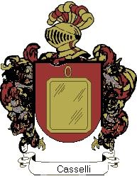 Escudo del apellido Casselli