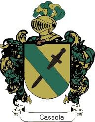 Escudo del apellido Cassola