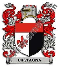 Escudo del apellido Castagna