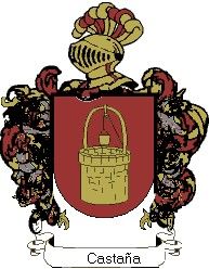 Escudo del apellido Castaña