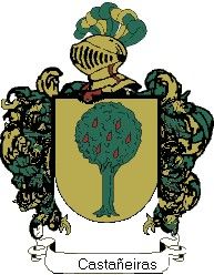 Escudo del apellido Castañeiras