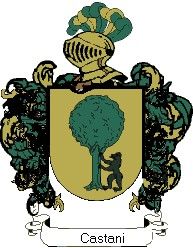 Escudo del apellido Castani