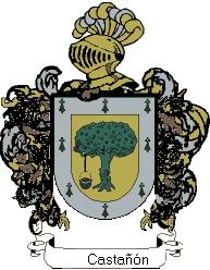 Escudo del apellido Castañón