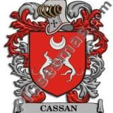 Escudo del apellido Cassan