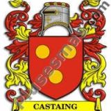 Escudo del apellido Castaing