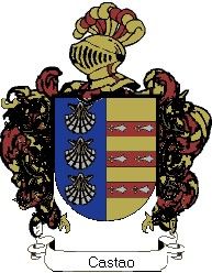 Escudo del apellido Castao