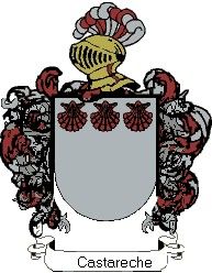 Escudo del apellido Castareche