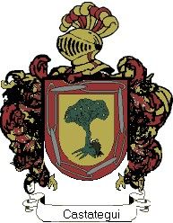 Escudo del apellido Castategui