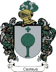 Escudo del apellido Castaya