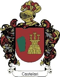 Escudo del apellido Castelari