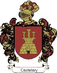 Escudo del apellido Castelary