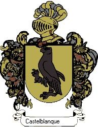 Escudo del apellido Castelblanque