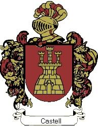 Escudo del apellido Castell