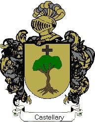 Escudo del apellido Castellary