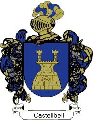 Escudo del apellido Castellbell